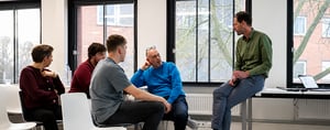 Decos Noordwijk - David training banner